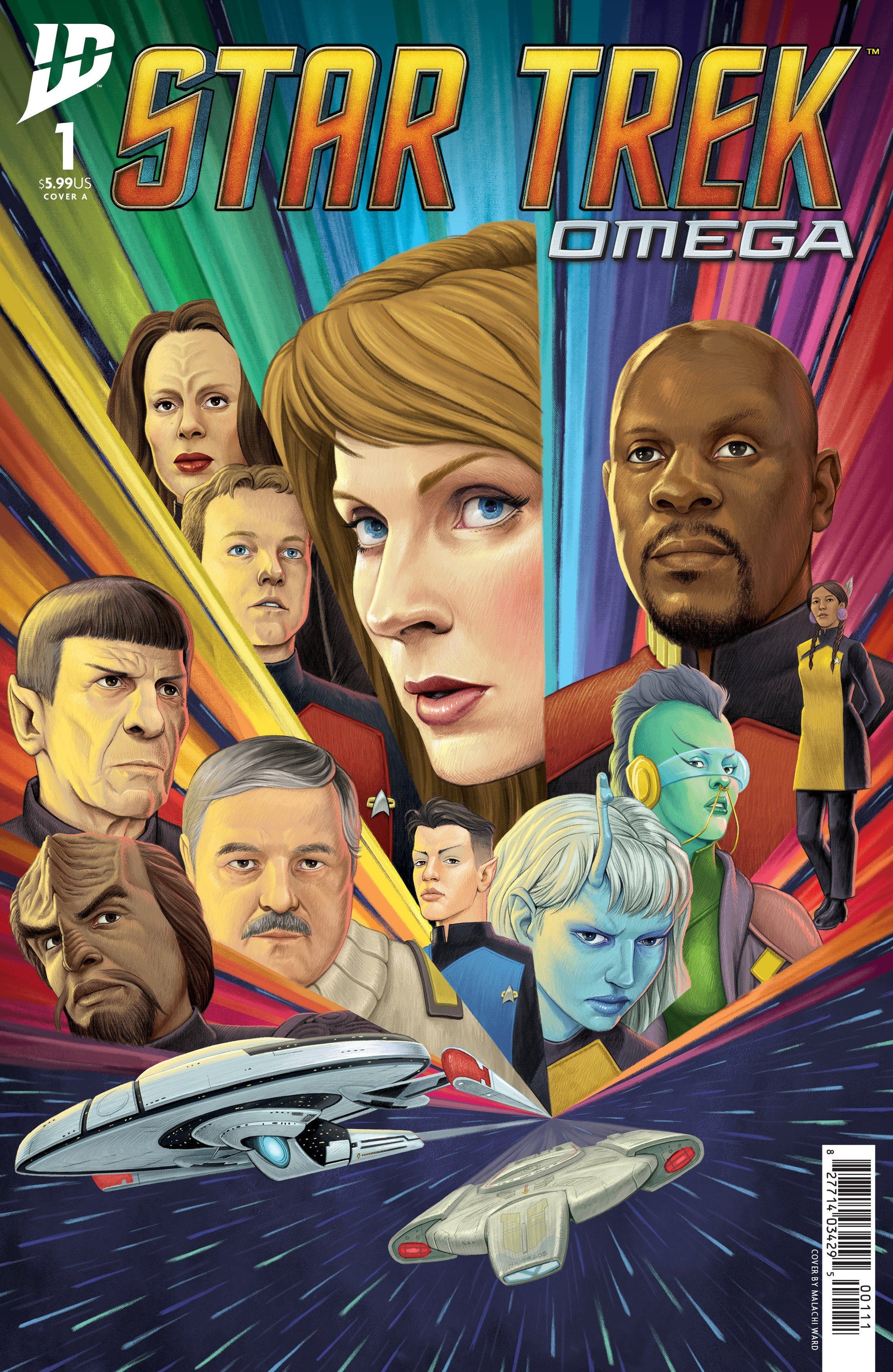 IDW Publishing Star Trek Omega Malachi Ward