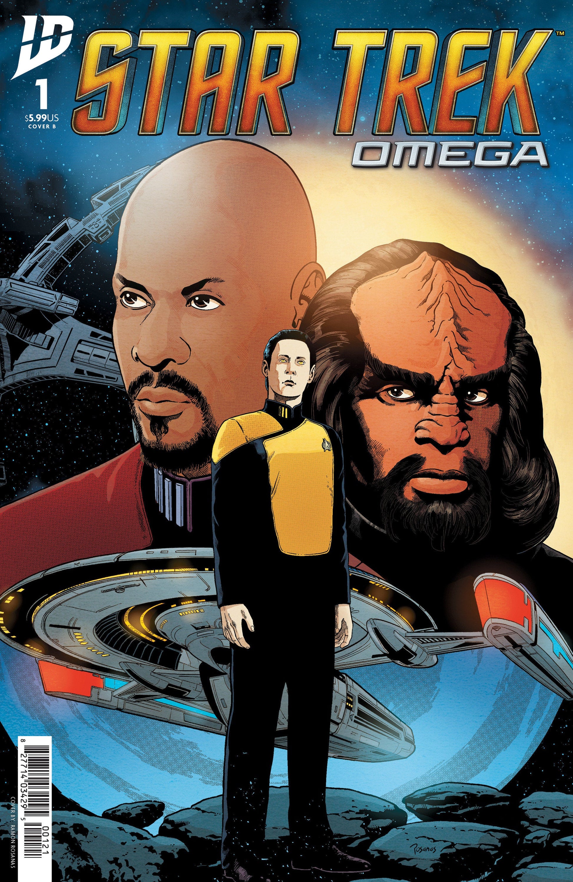 IDW Publishing Star Trek Omega Ramon Rosanas