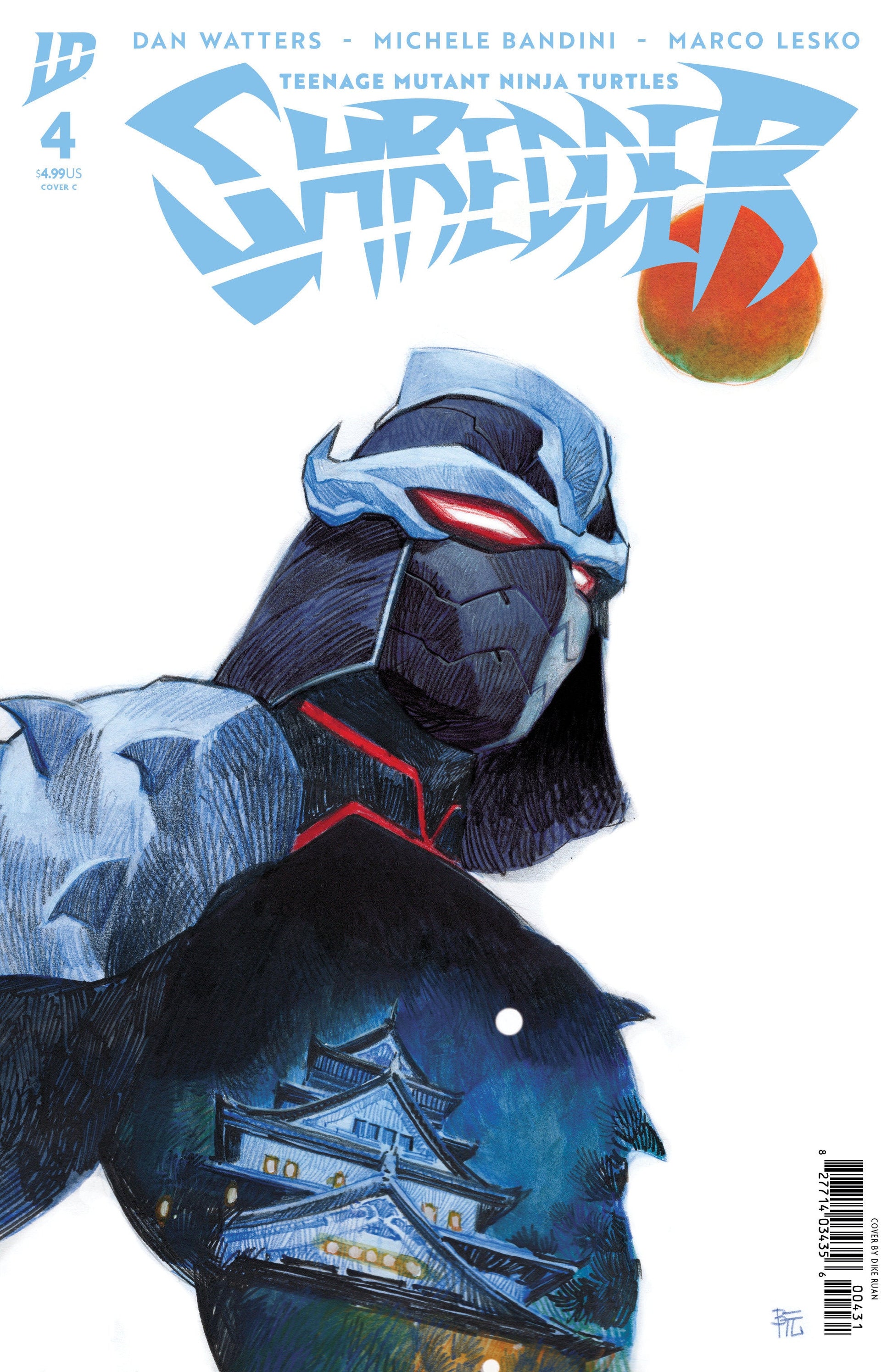 IDW Publishing Teenage Mutant Ninja Turtles: Shredder #4 Dike Ruan
