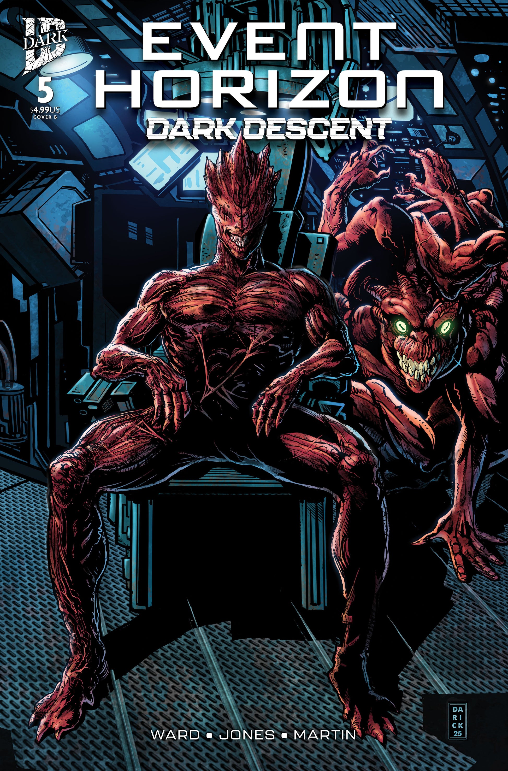 IDW Publishing Event Horizon: Dark Descent #5 Darick Robertson