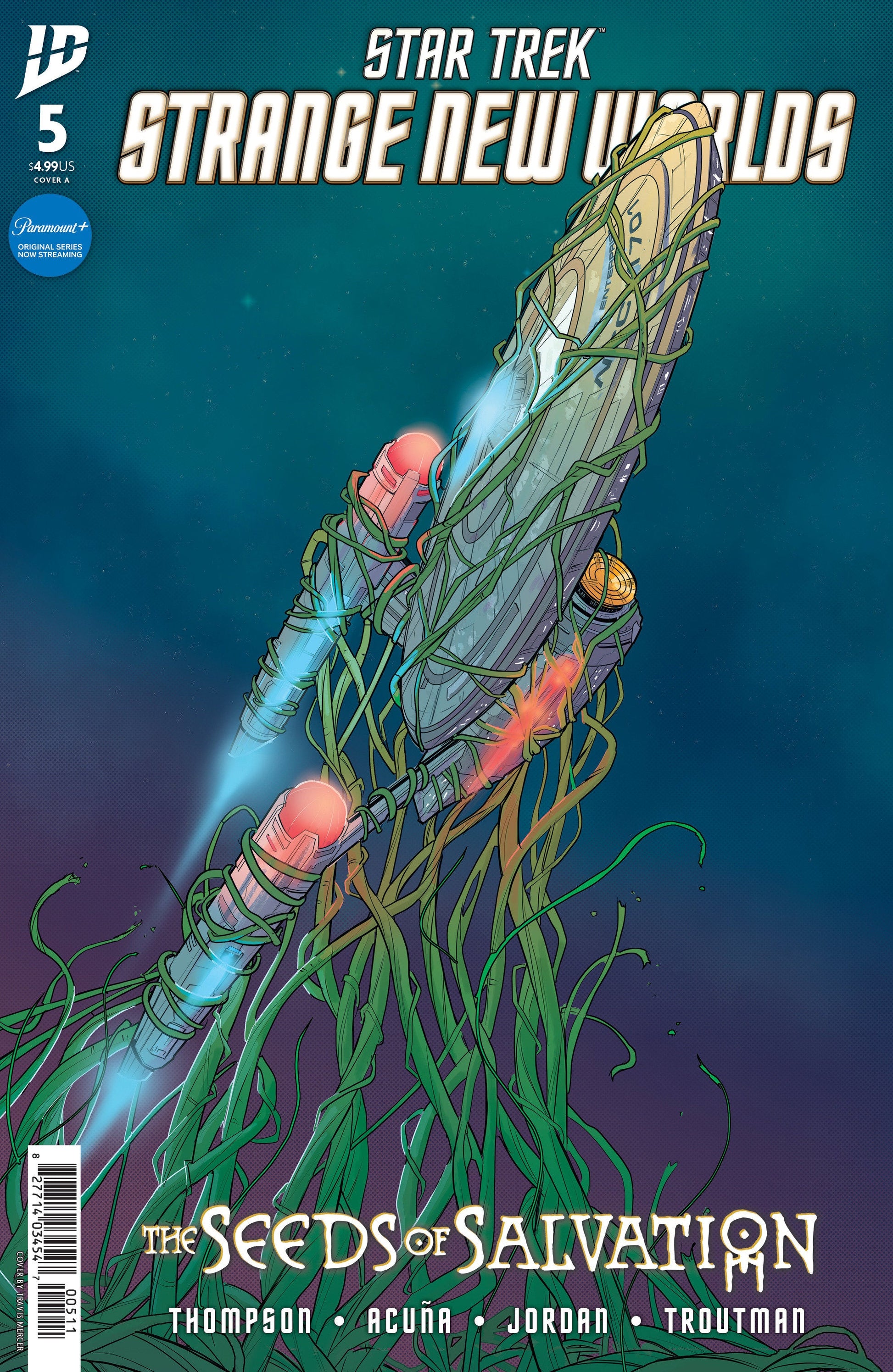 IDW Publishing Star Trek: Strange New Worlds #5 Travis Mercer