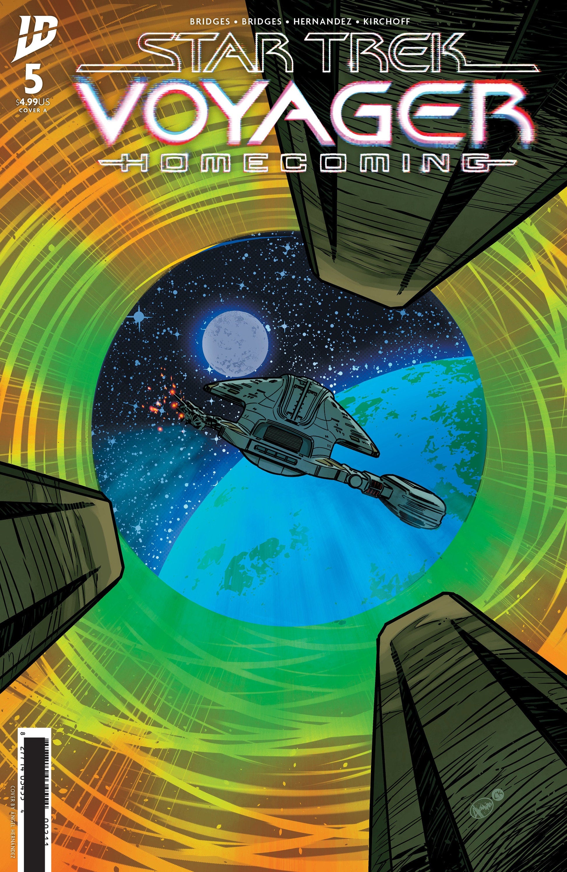 IDW Publishing Star Trek: Voyager Homecoming #5 Angel Hernandez