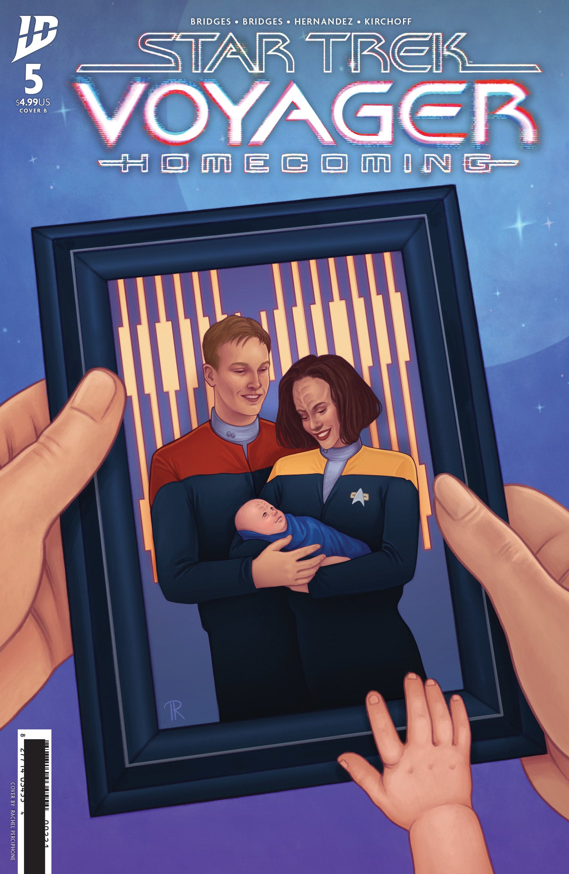 IDW Publishing Star Trek: Voyager Homecoming #5 Rachel Perciphone
