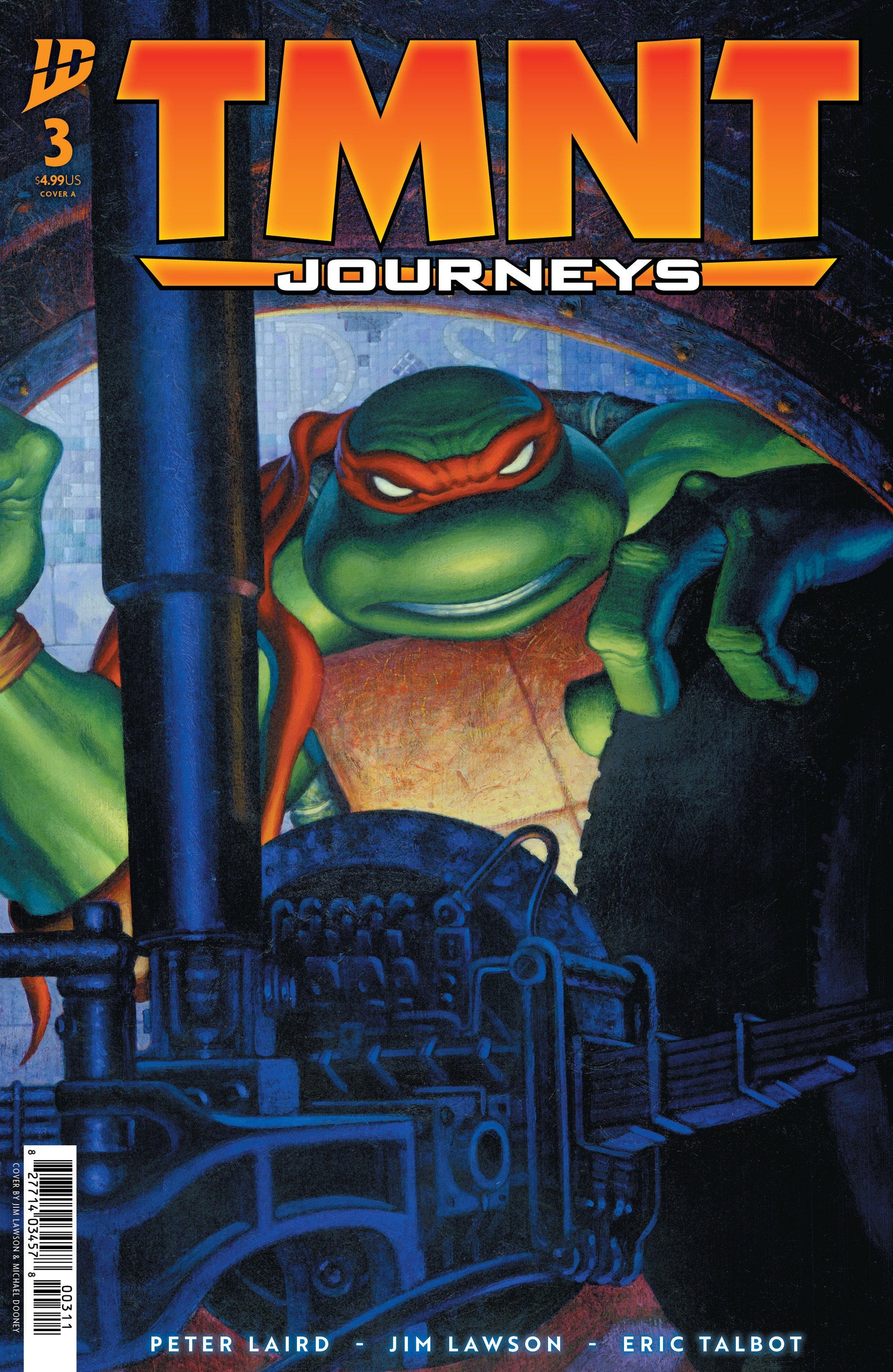 IDW Publishing Teenage Mutant Ninja Turtles: Journeys #3 Michael Dooney