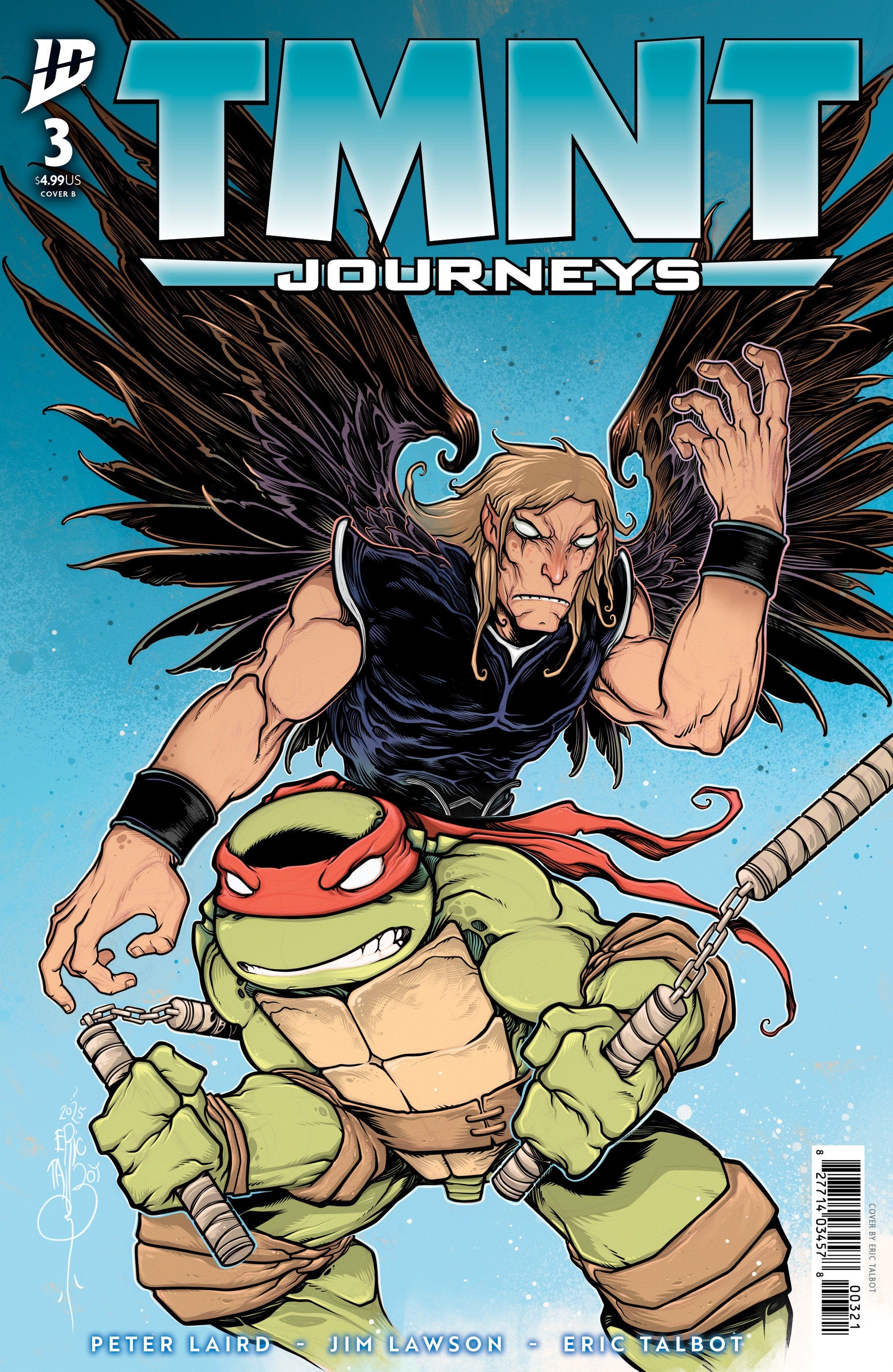 IDW Publishing Teenage Mutant Ninja Turtles: Journeys #3 Eric Talbot