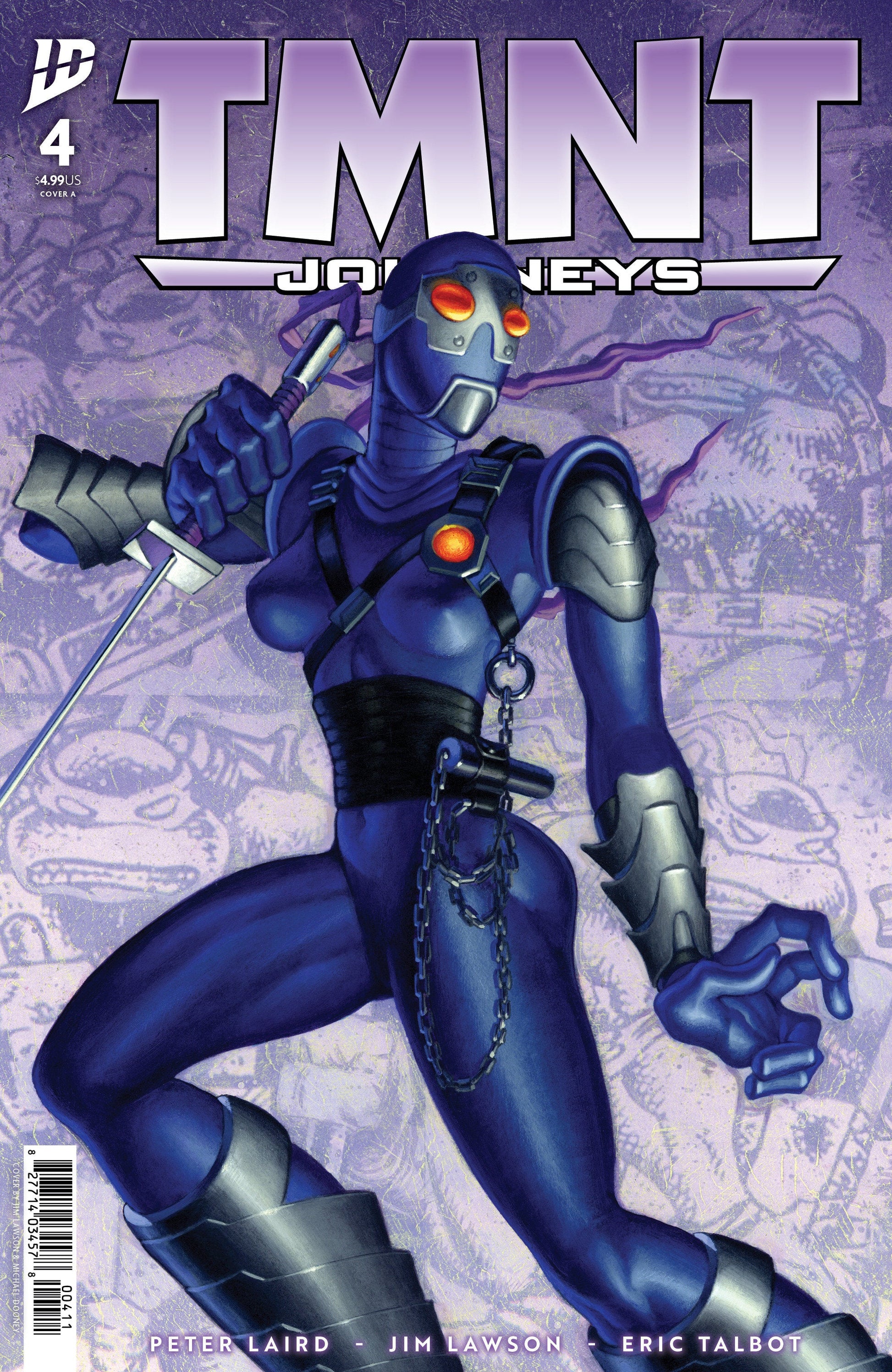 IDW Publishing Teenage Mutant Ninja Turtles: Journeys #4 Michael Dooney