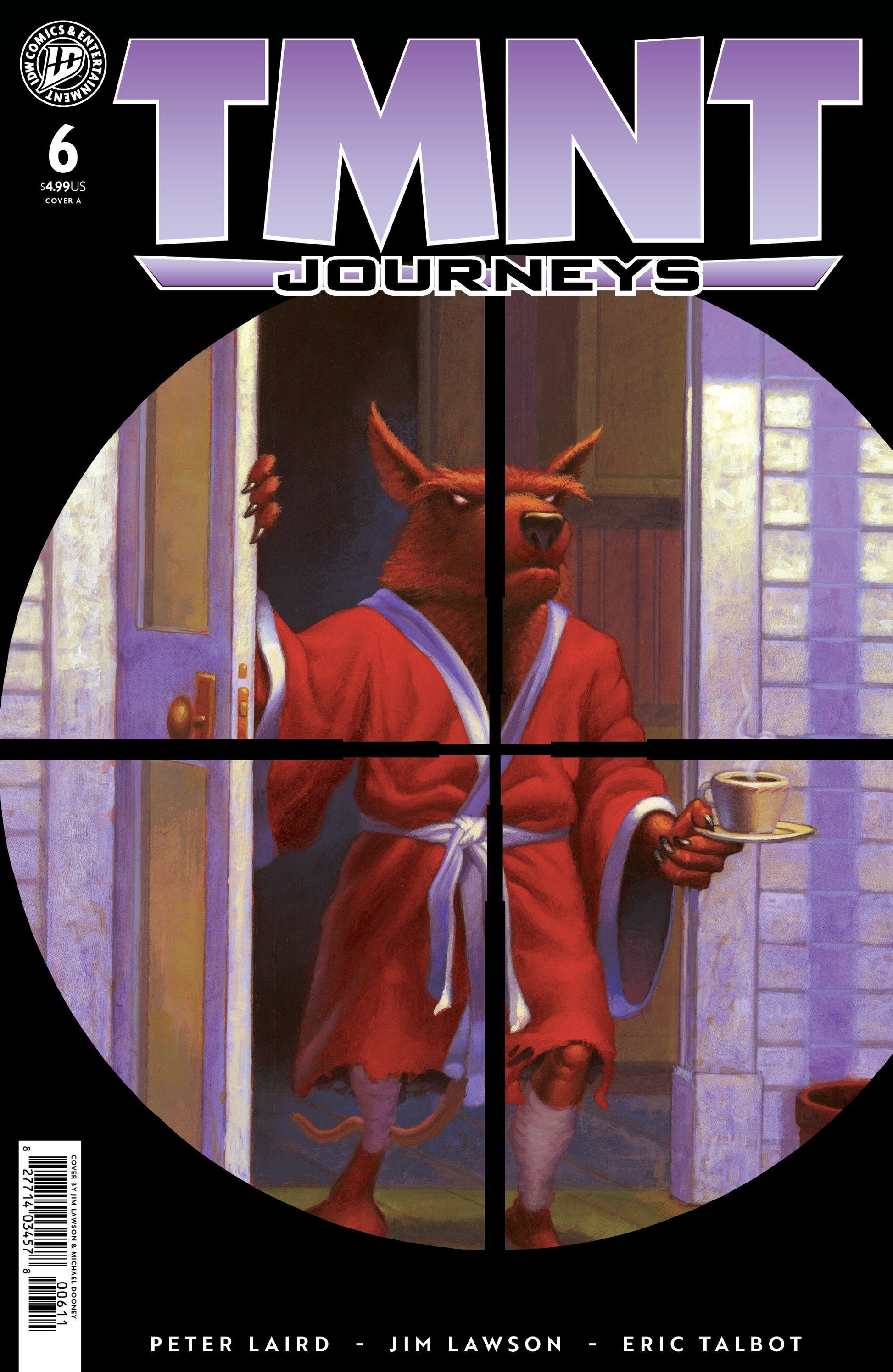 IDW Publishing Teenage Mutant Ninja Turtles: Journeys #6 Michael Dooney