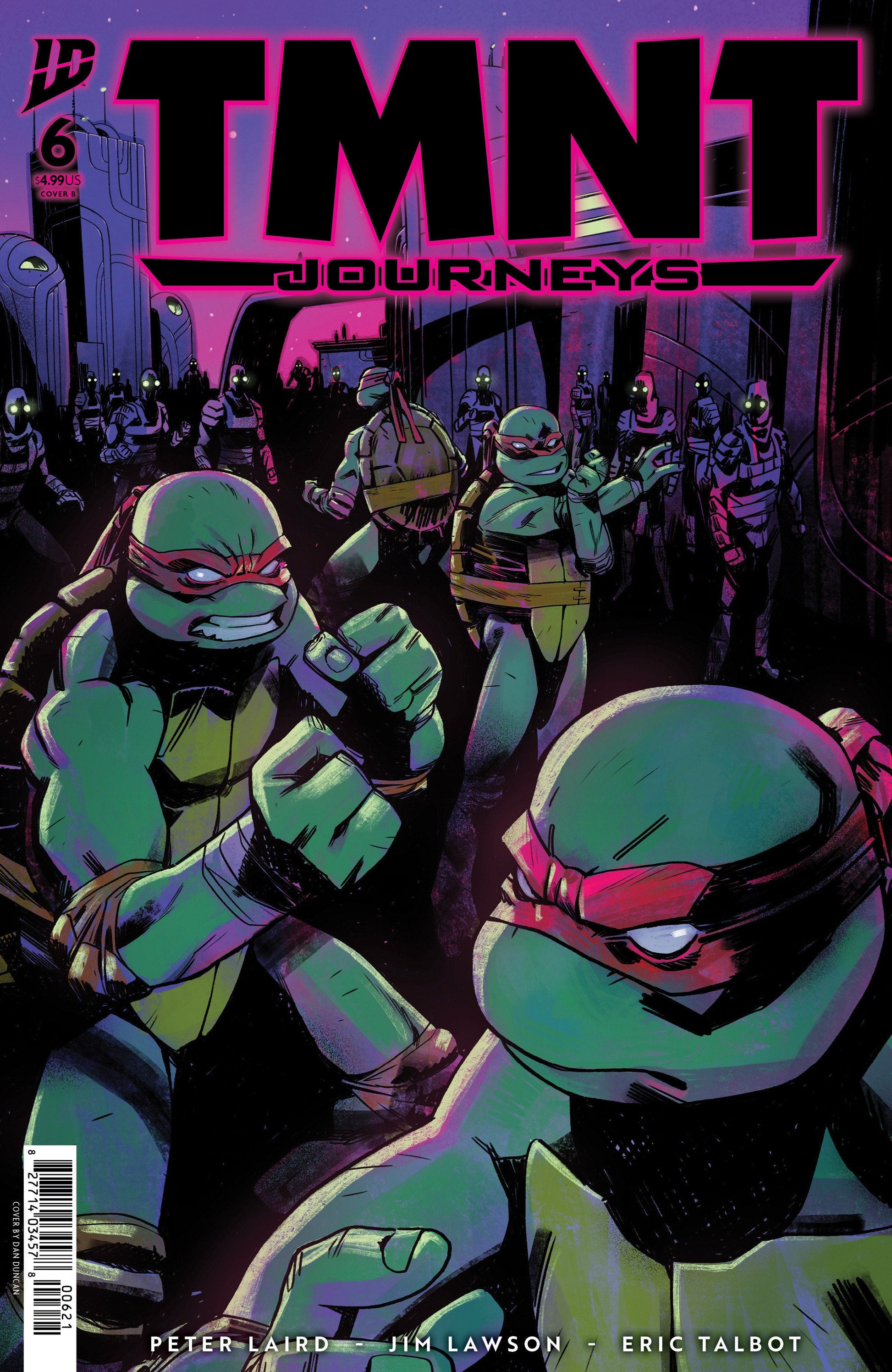 IDW Publishing Teenage Mutant Ninja Turtles: Journeys #6 Dan Duncan