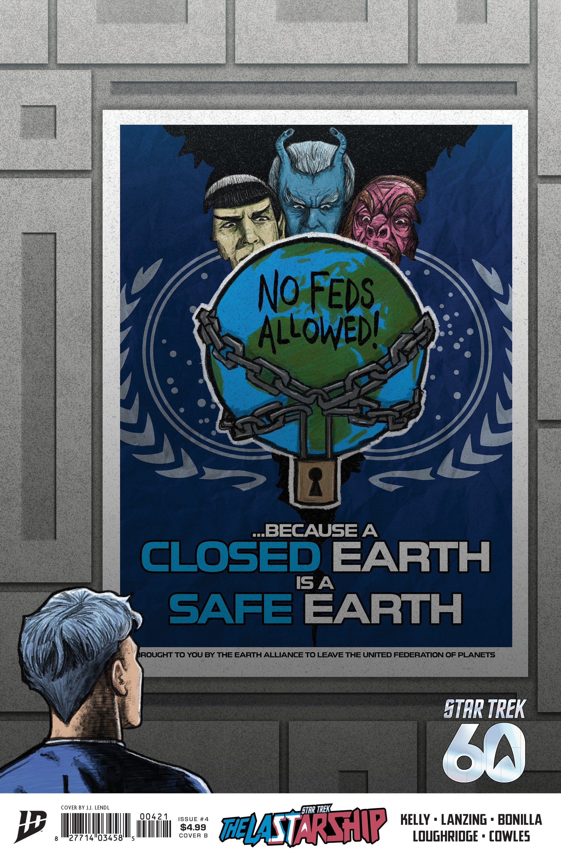 IDW Publishing Star Trek: The Last Starship #4 J.J. Lendl