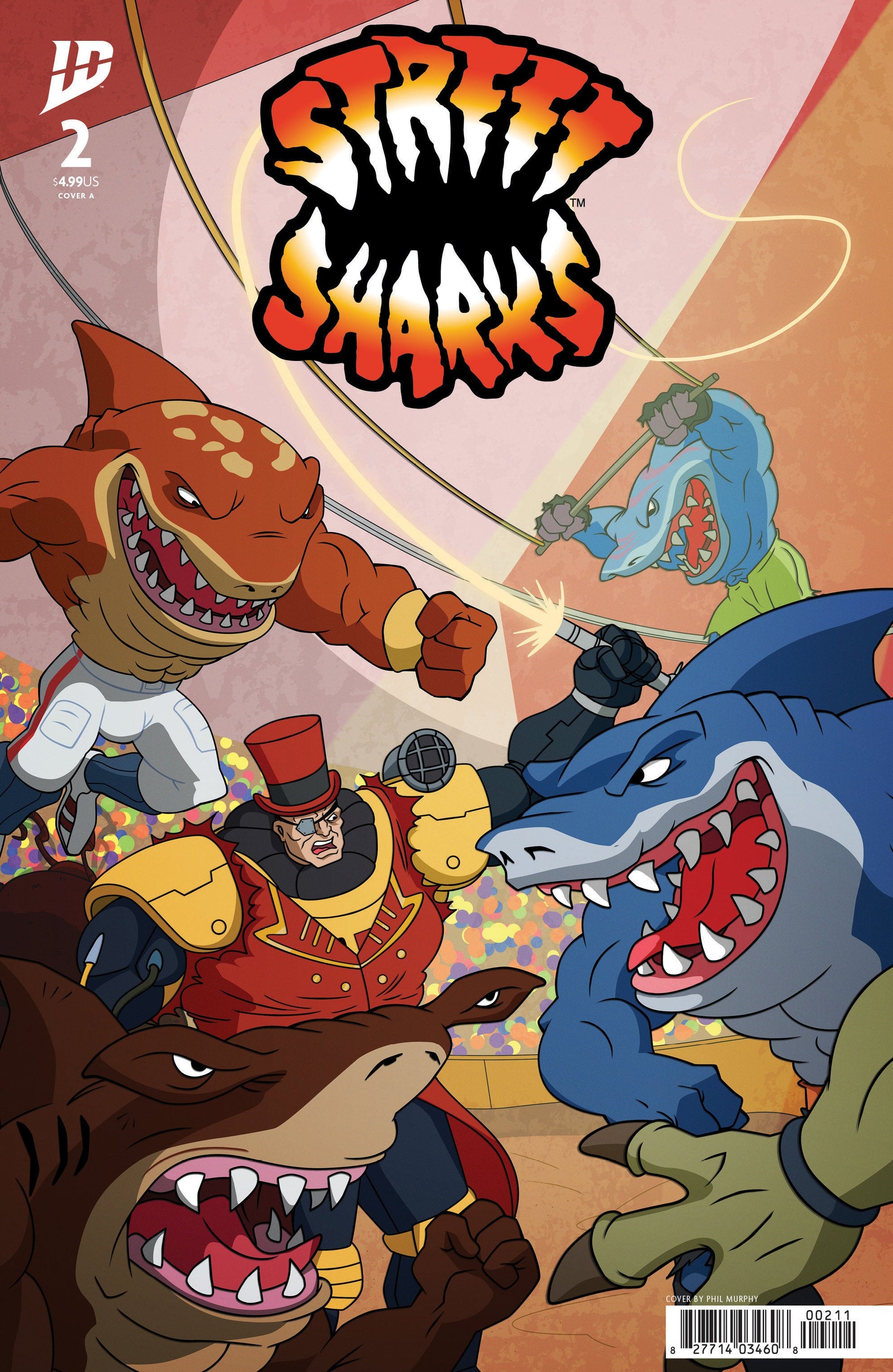 IDW Publishing Street Sharks #2 Philip Murphy