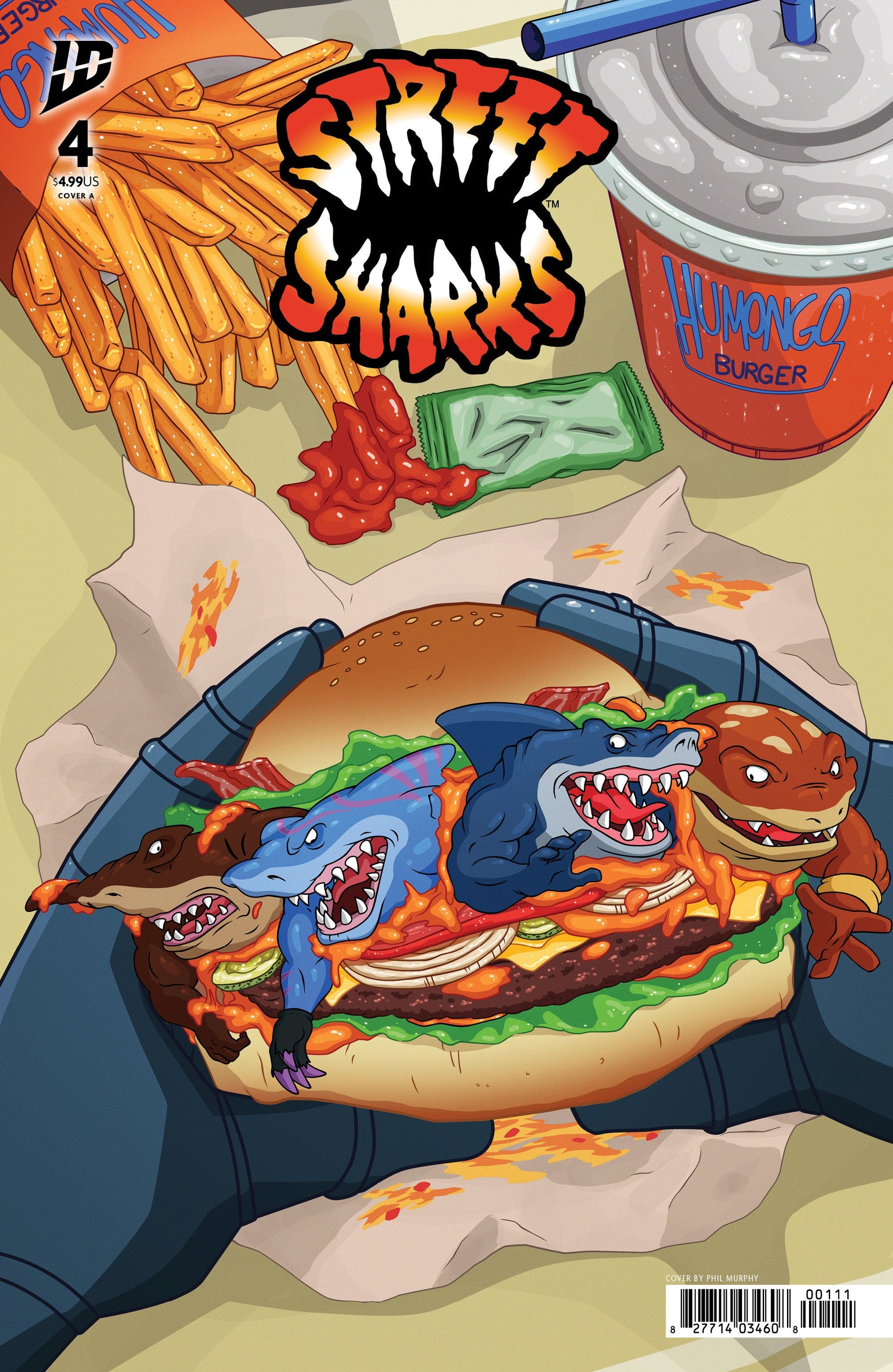 IDW Publishing Street Sharks #4 Philip Murphy