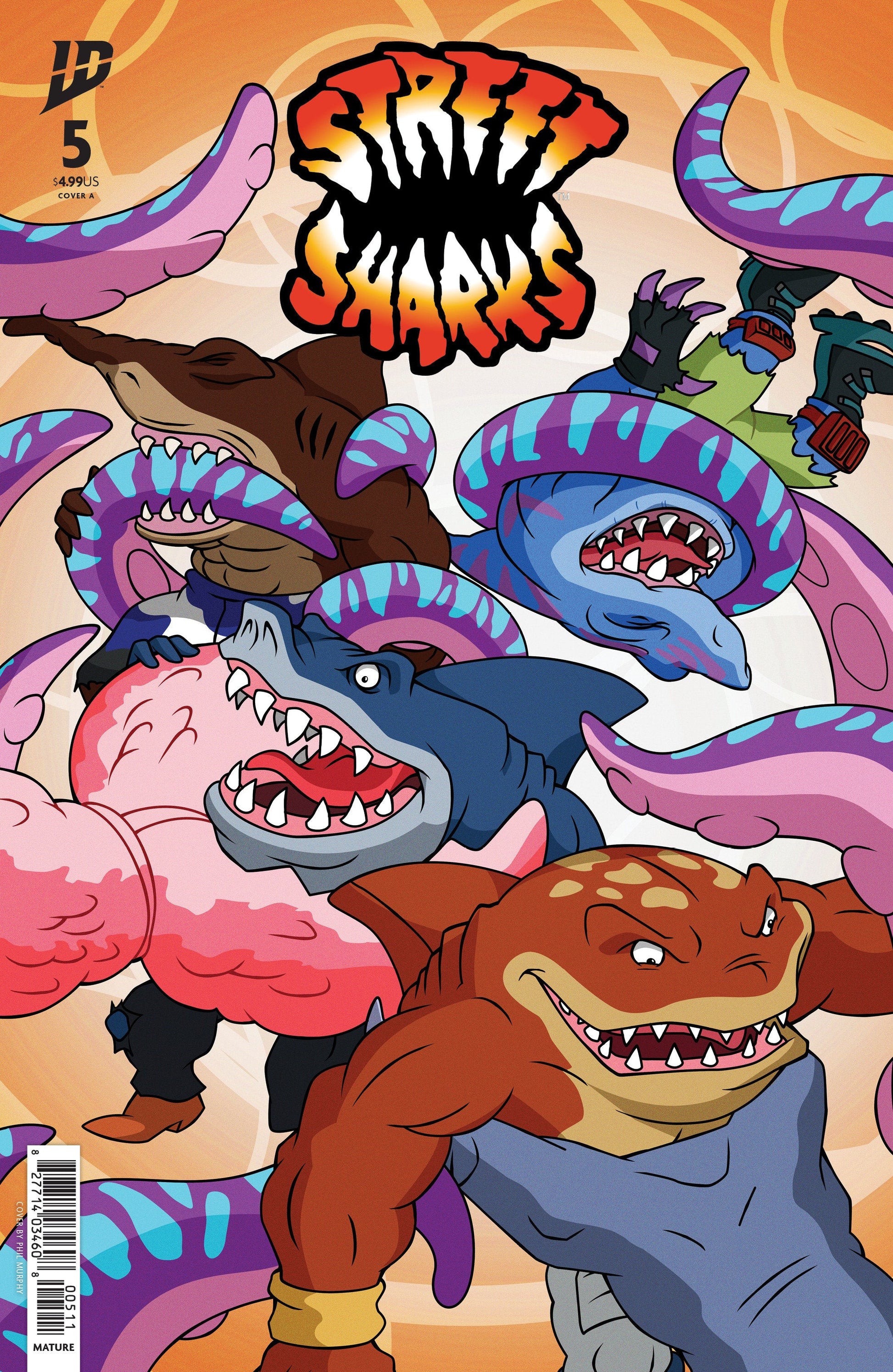 IDW Publishing Street Sharks #5 Philip Murphy