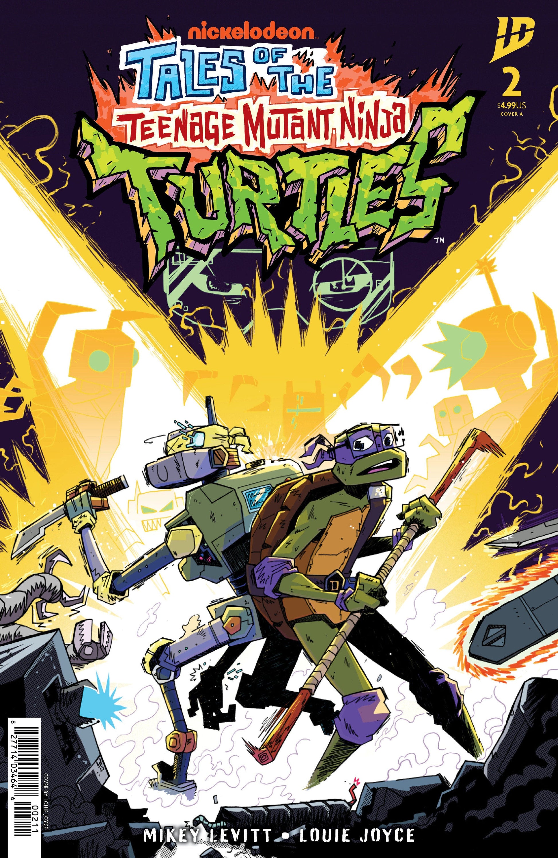 IDW Publishing Teenage Mutant Ninja Turtles: Tales Of Teenage Mutant Ninja Turtles #2 Louie Joyce