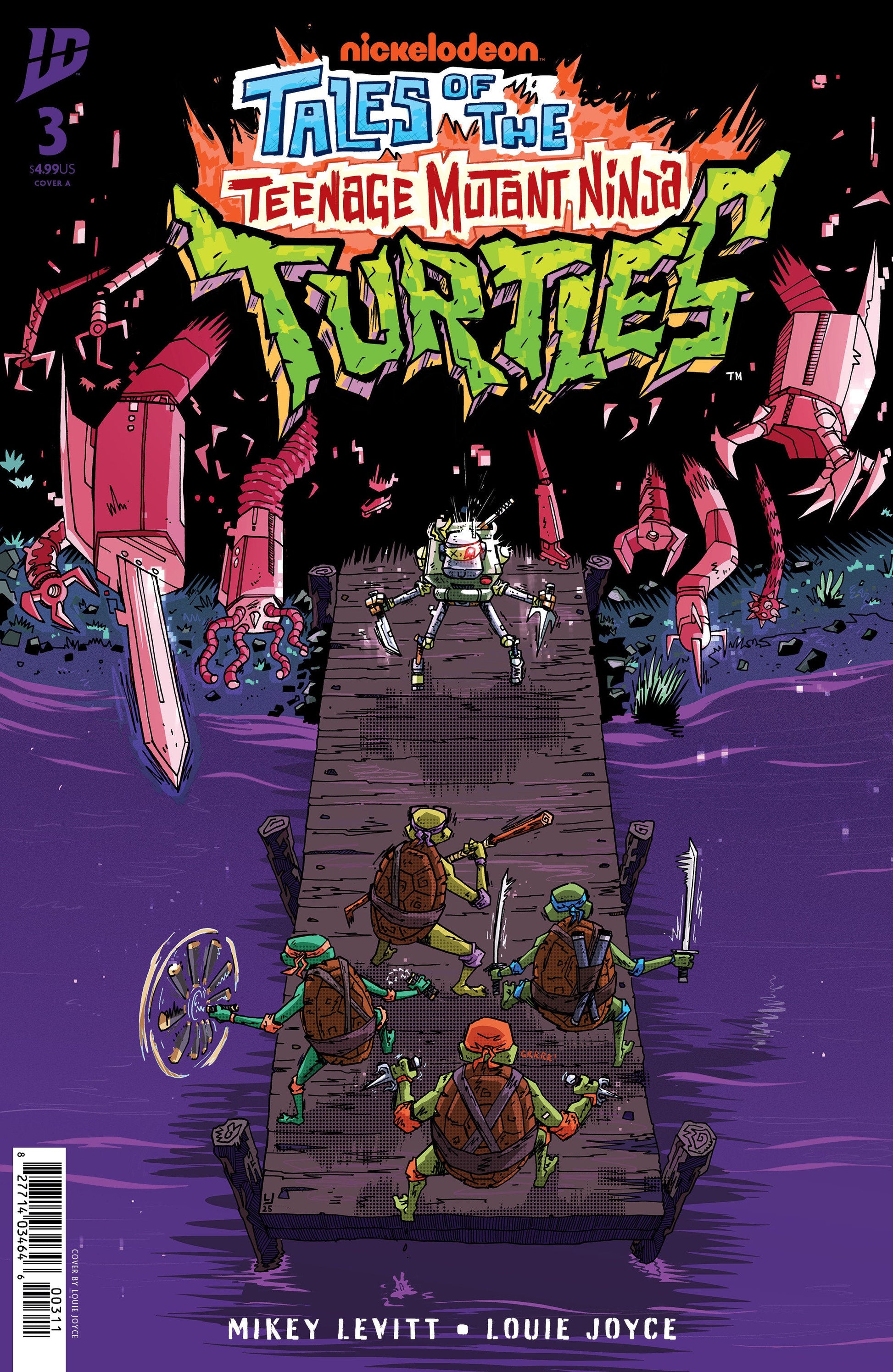 IDW Publishing Teenage Mutant Ninja Turtles: Tales Of Teenage Mutant Ninja Turtles #3 Louie Joyce