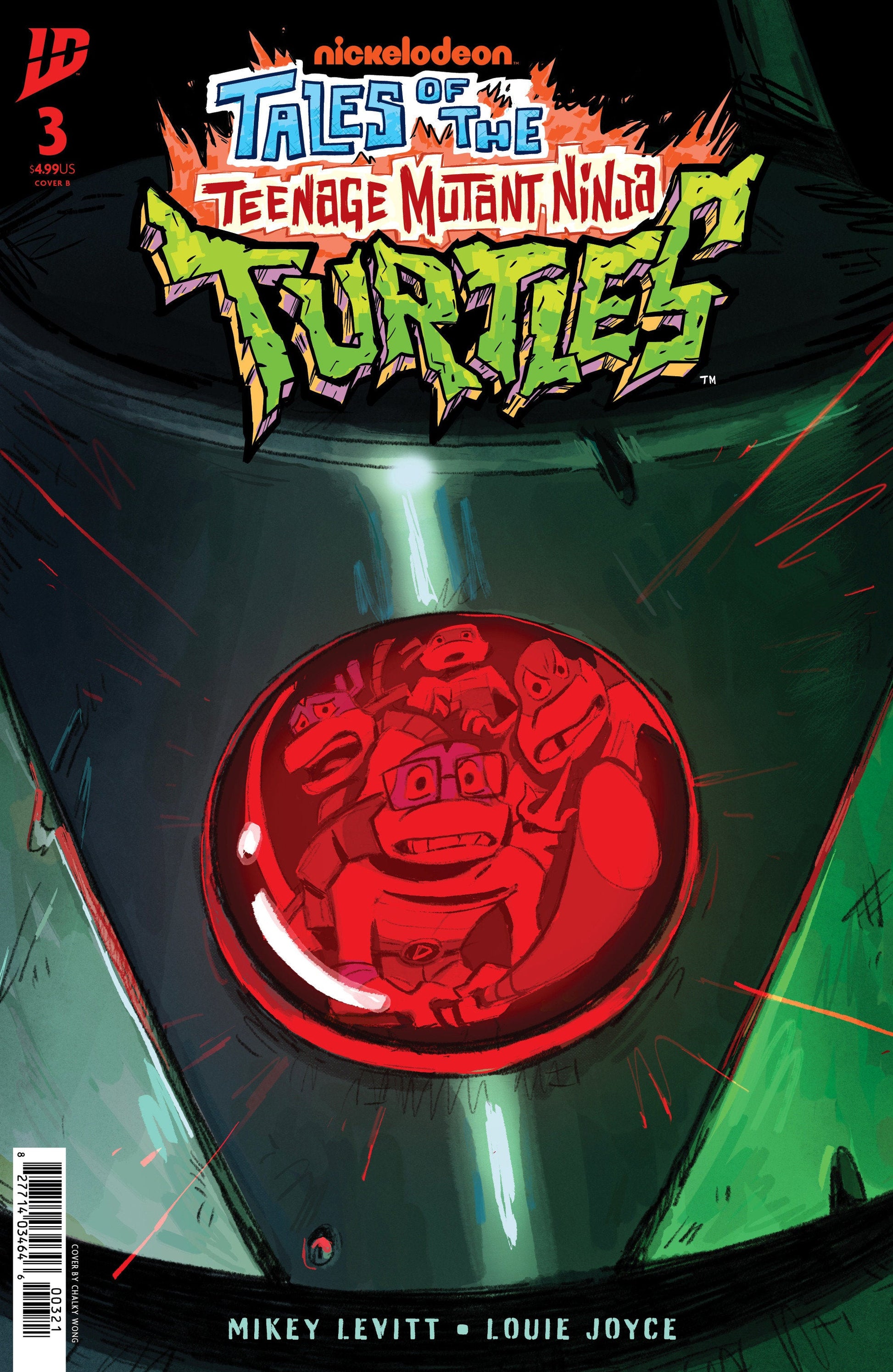 IDW Publishing Teenage Mutant Ninja Turtles: Tales Of Teenage Mutant Ninja Turtles #3 Chalky Wong