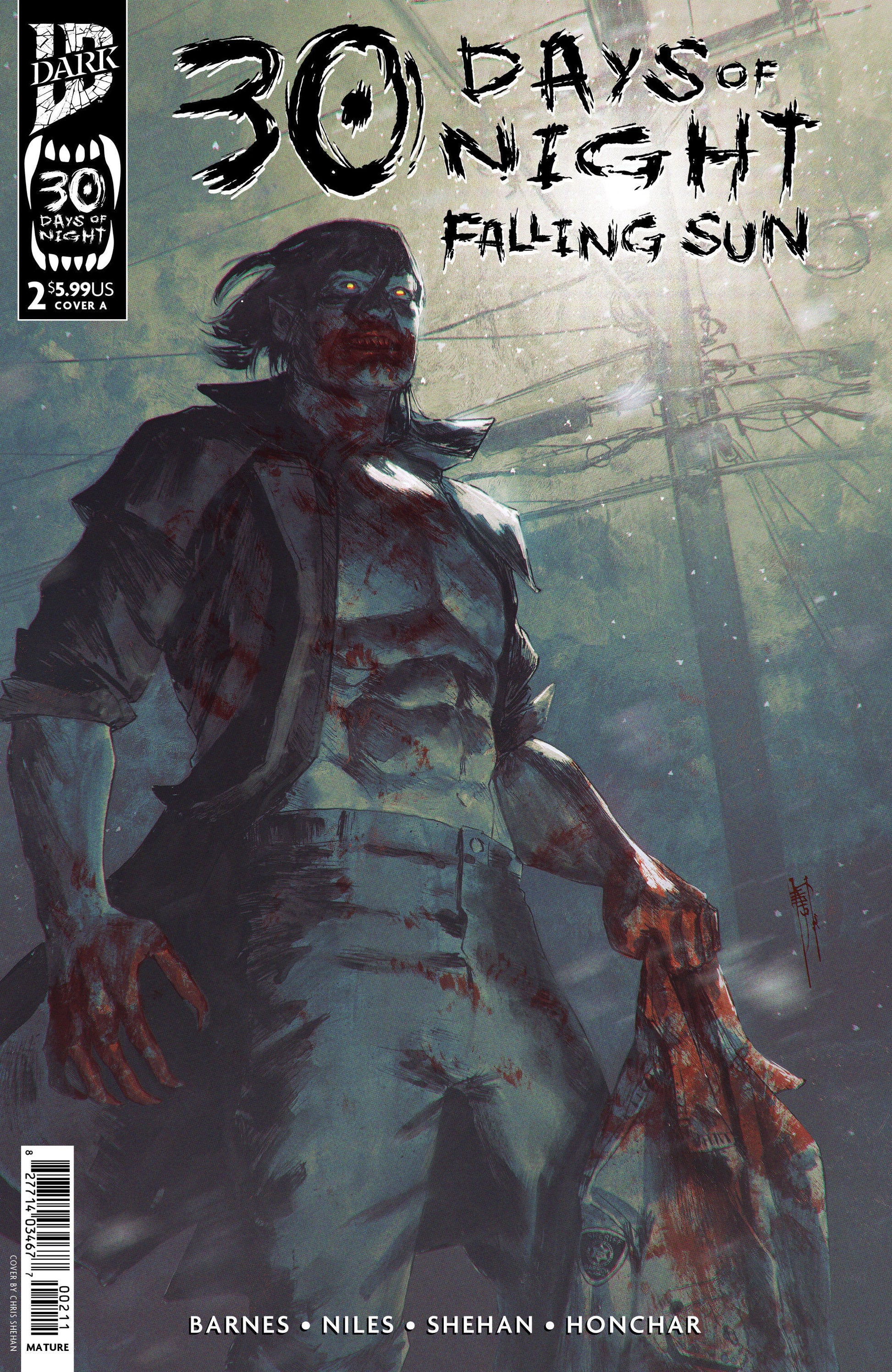 IDW Publishing 30 Days Of Night: Falling Sun #2 Chris Shehan