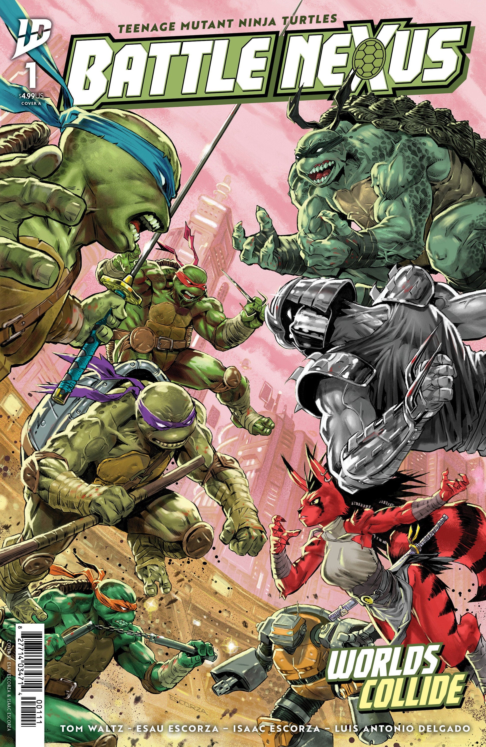 IDW Publishing Teenage Mutant Ninja Turtles: Battle Nexus #1 Escorza Brothers