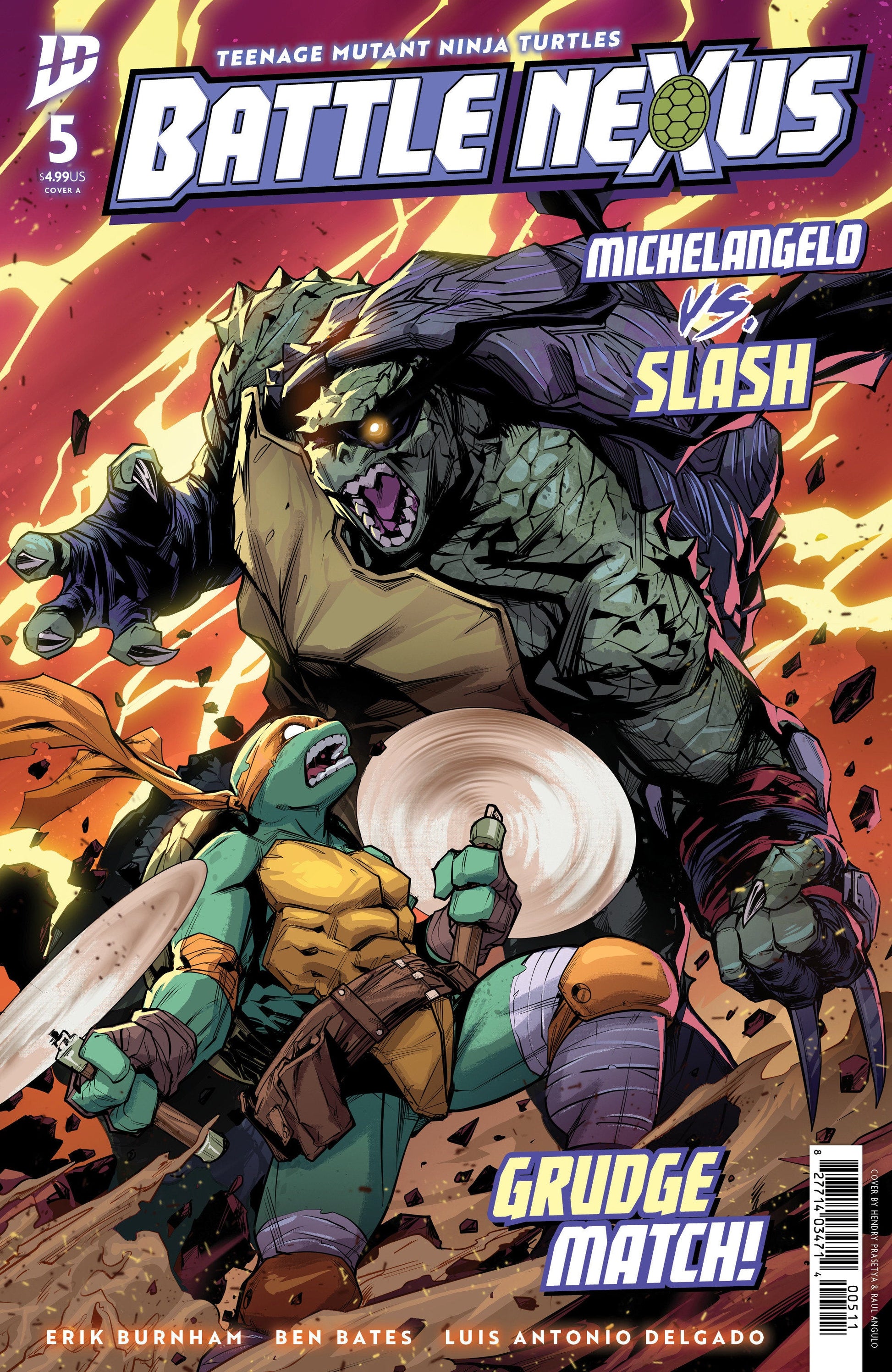 IDW Publishing Teenage Mutant Ninja Turtles: Battle Nexus #5 Hendry Prasetya