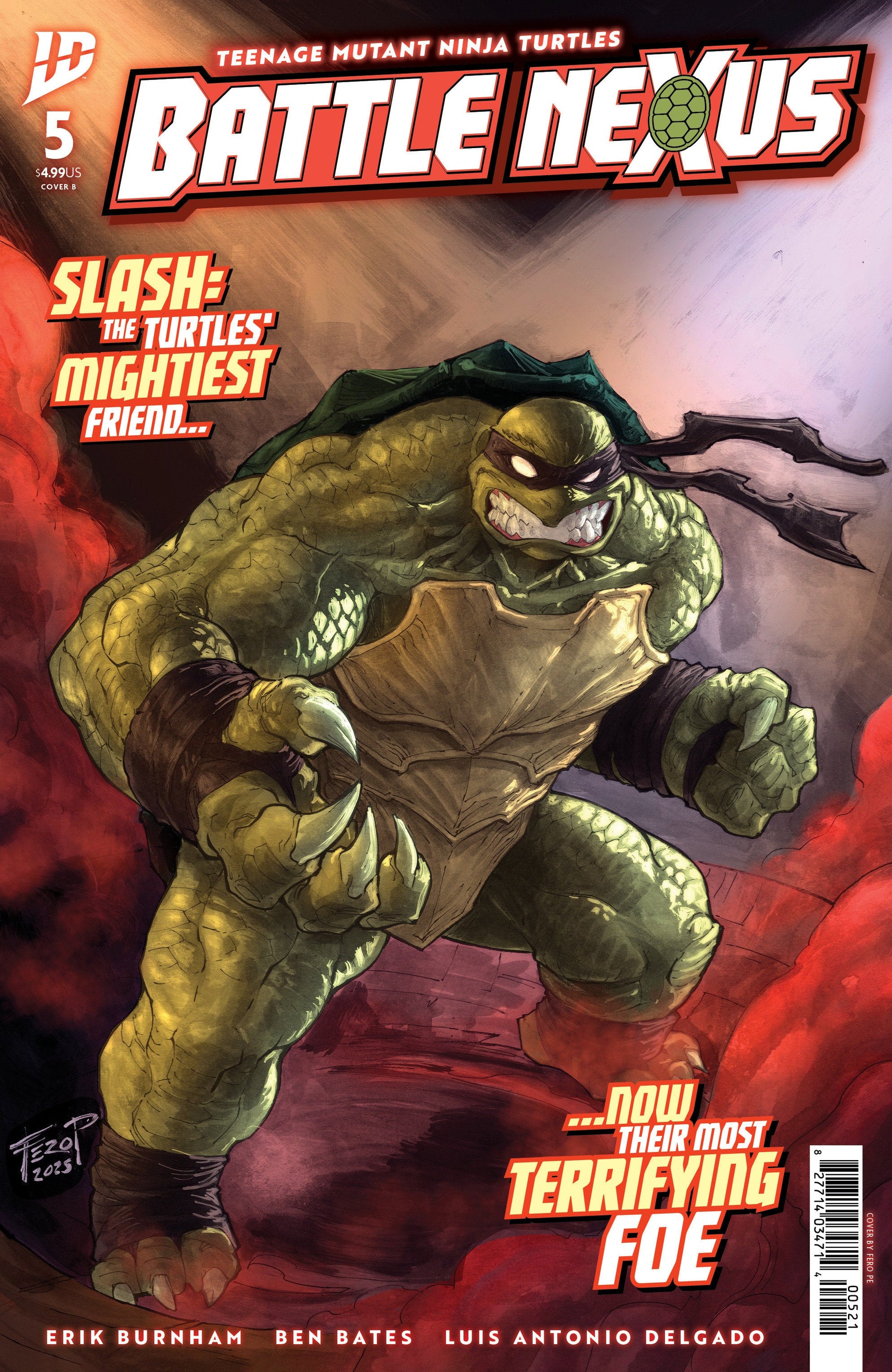 IDW Publishing Teenage Mutant Ninja Turtles: Battle Nexus #5 Fero Pe