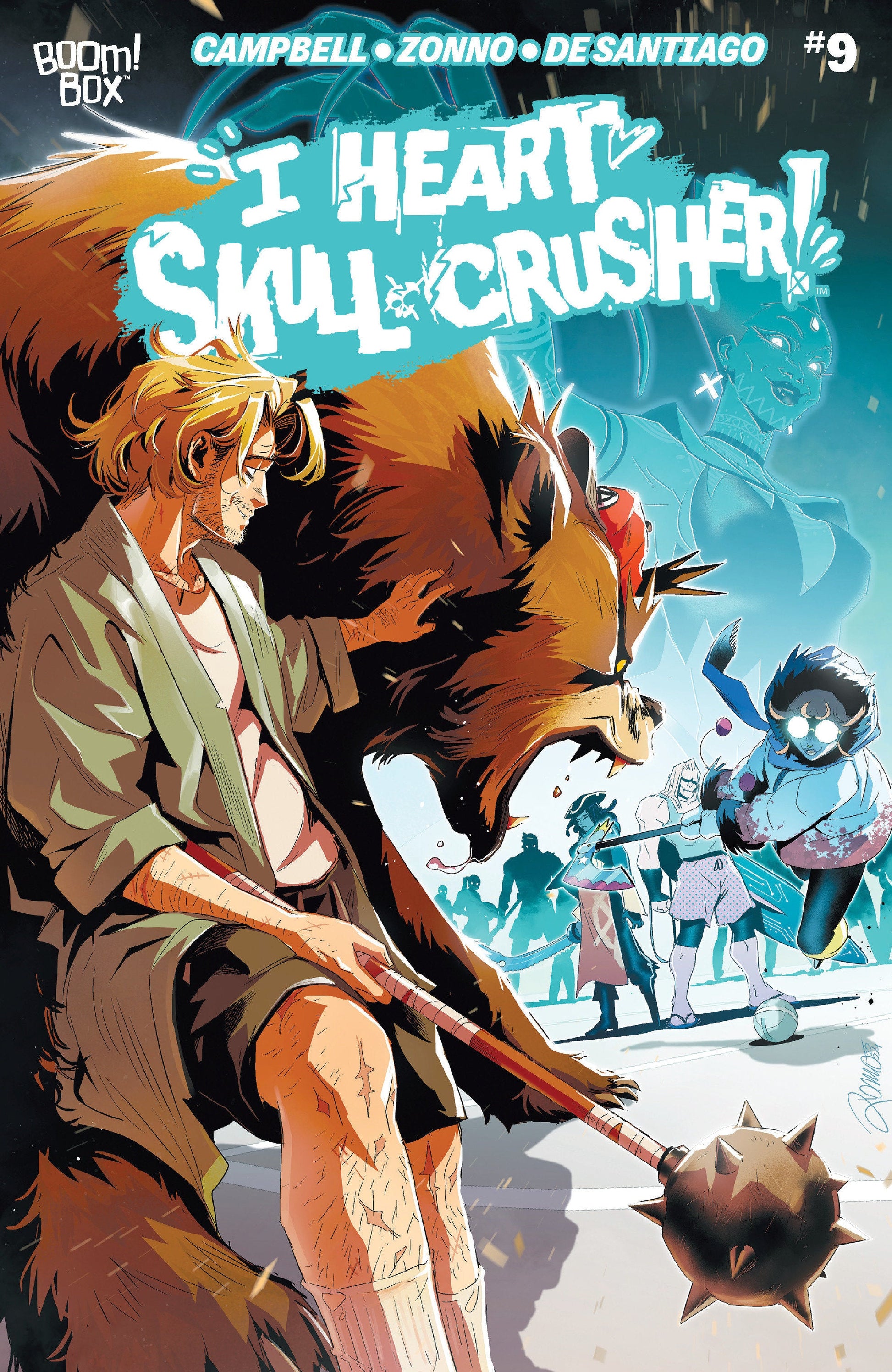 Boom! Studios I Heart Skull-Crusher #9 Alessio Zonno