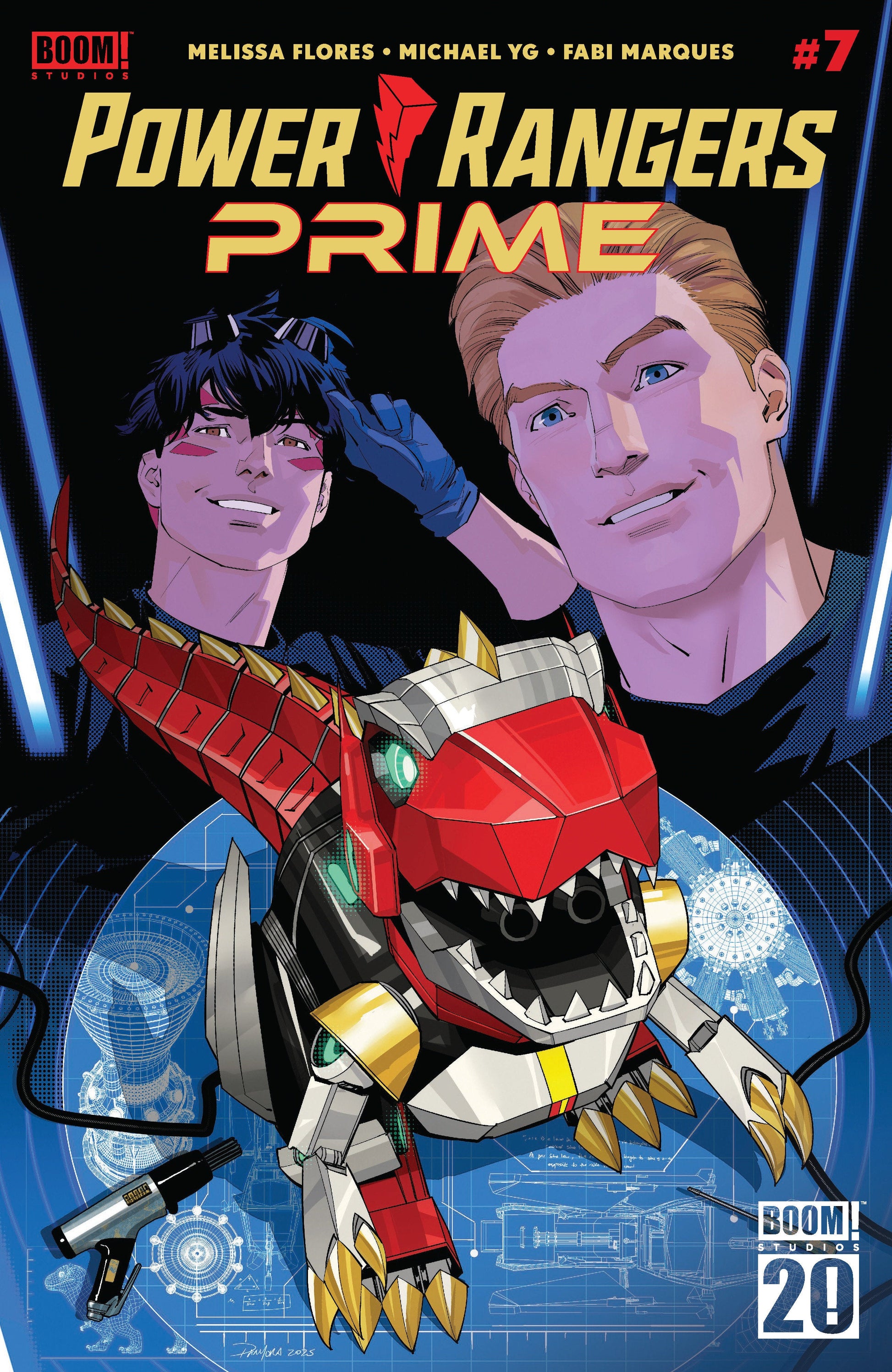 Boom! Studios Power Rangers Prime #7 Dan Mora