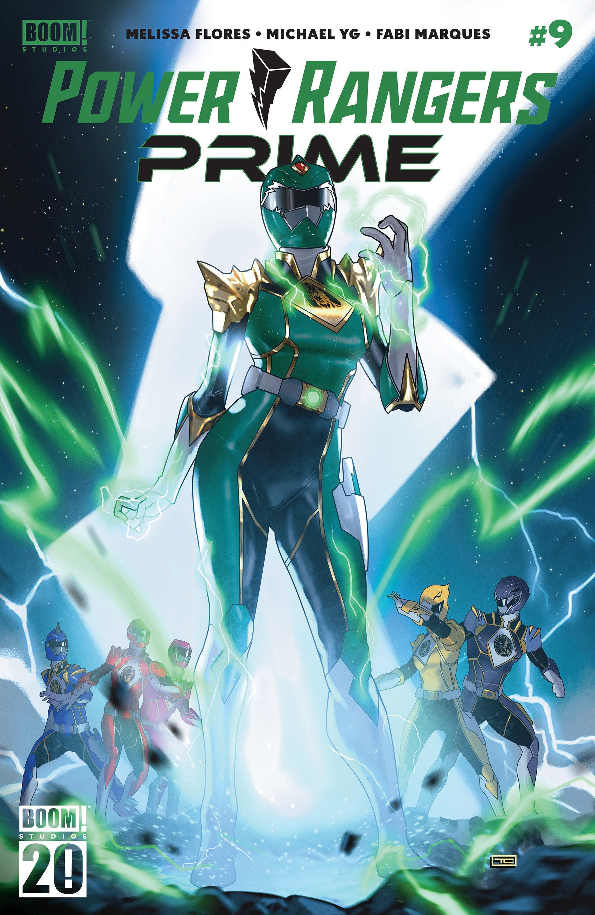 Boom! Studios Power Rangers #9 Taurin Clarke
