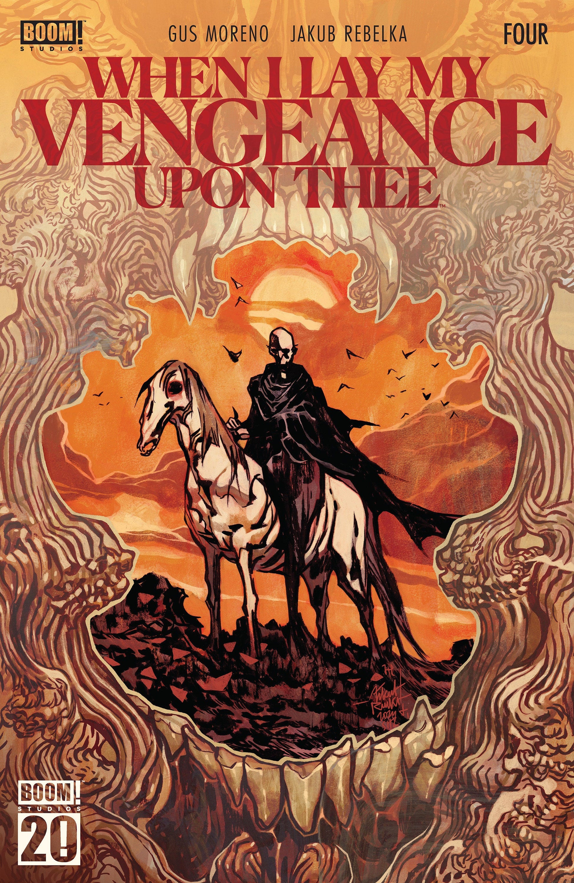 Boom! Studios When I Lay My Vengeance Upon Thee #4 Jakub Rebelka