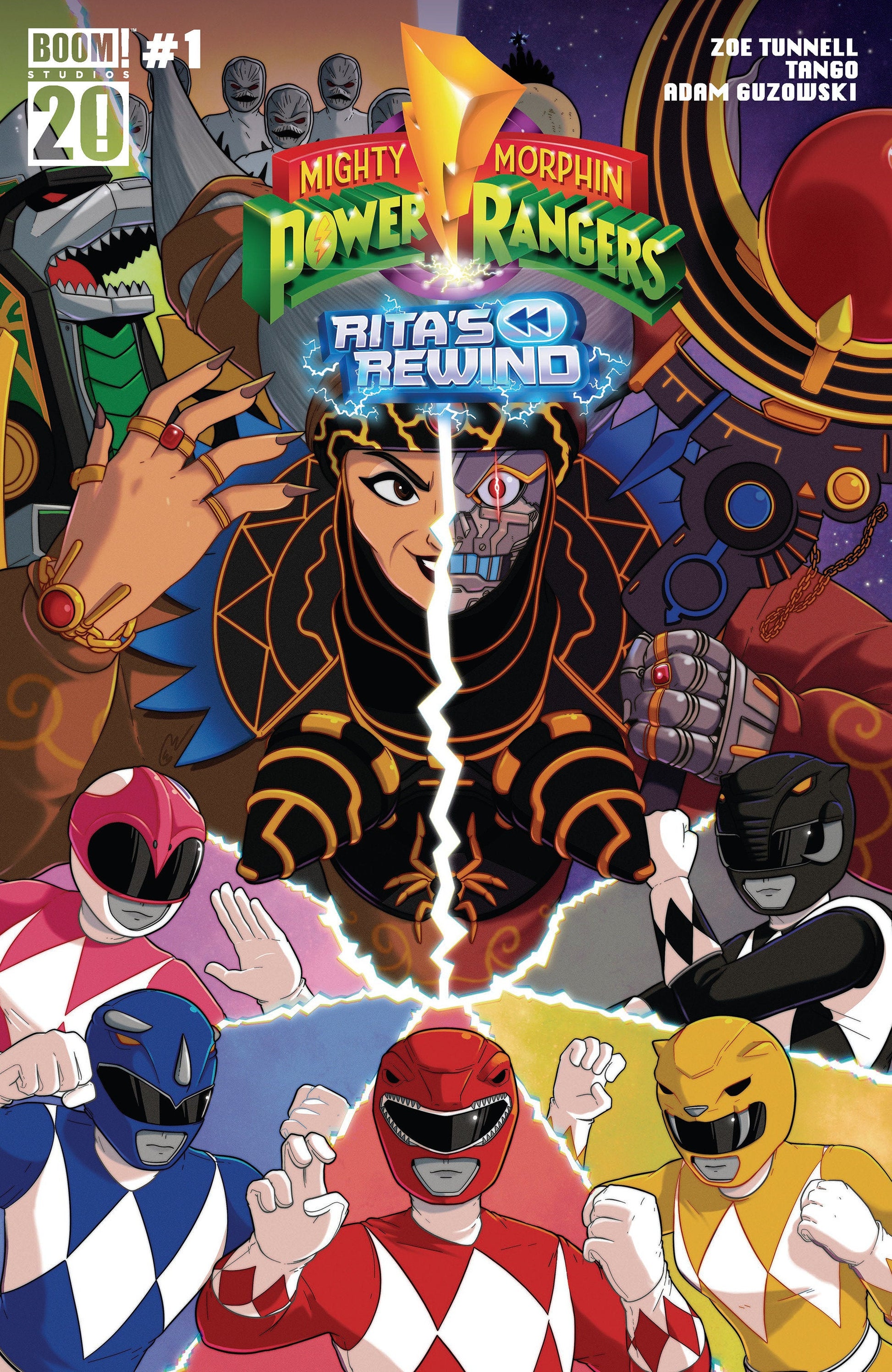 Boom! Studios Mighty Morphin Power Rangers #1 Steve Gregson