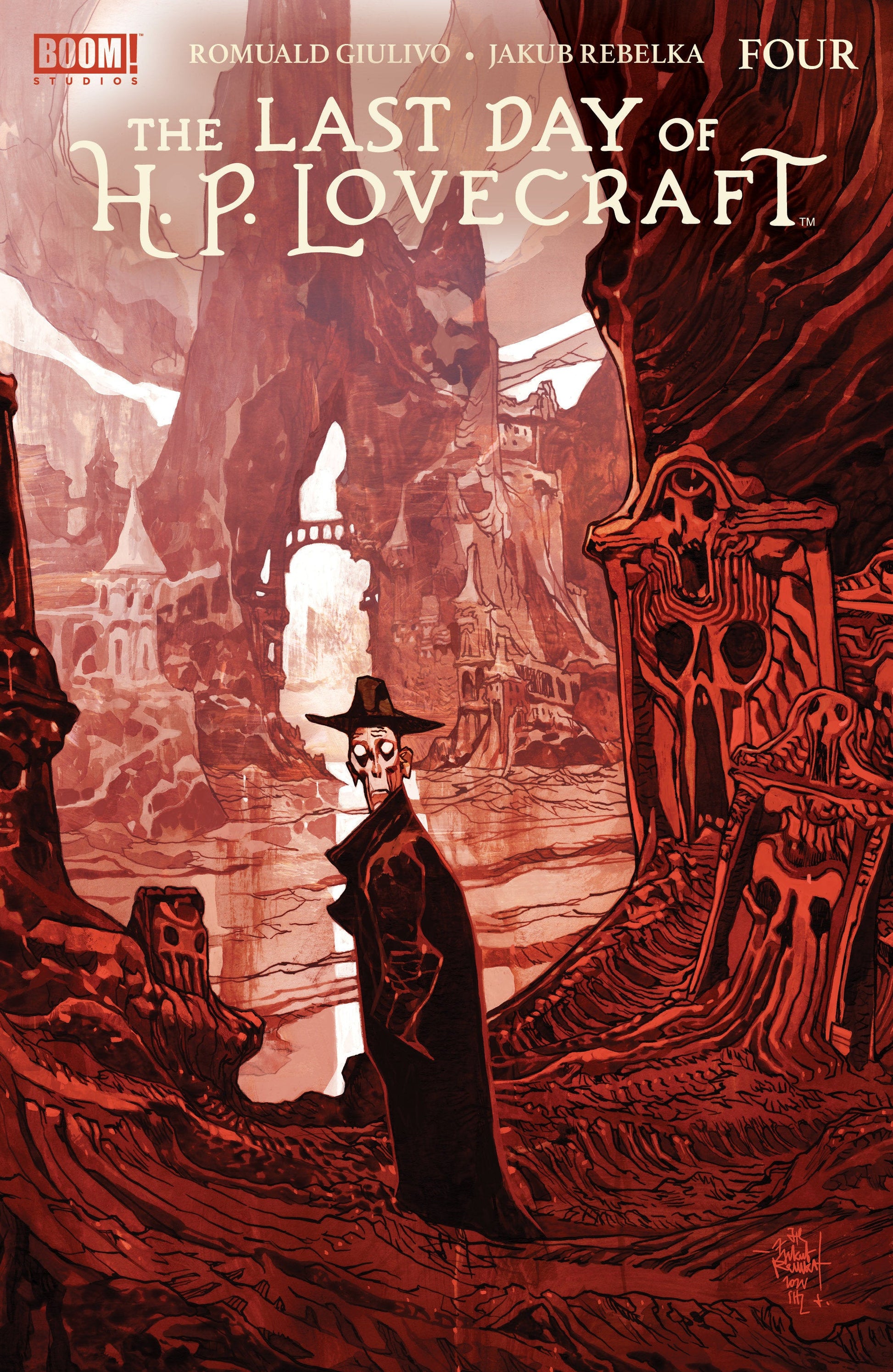 Boom! Entertainment The Last Days Of H.P. Lovecraft #4 Jakub Rebelka