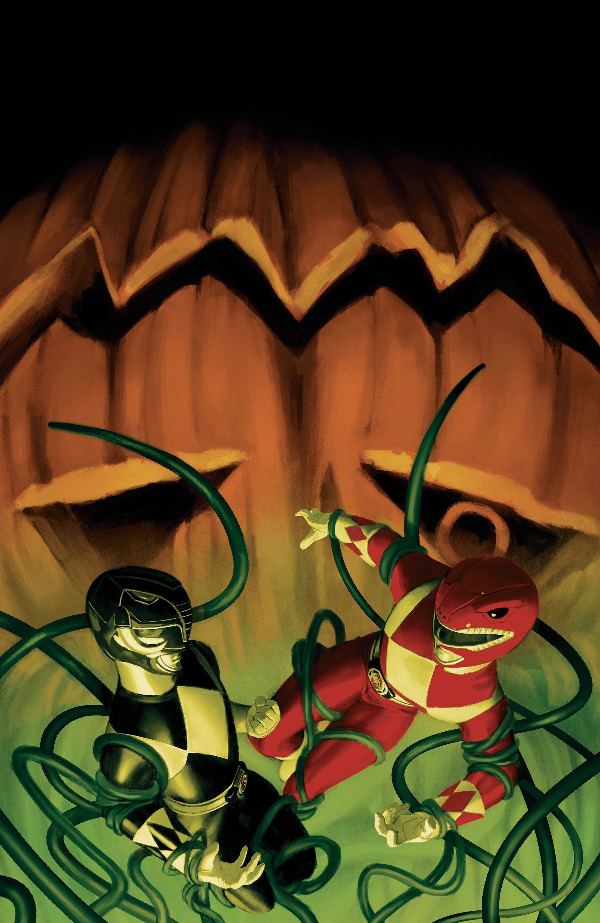 Boom! Studios Mighty Morphin Power Rangers #1 Miguel Mercado Foil Variant