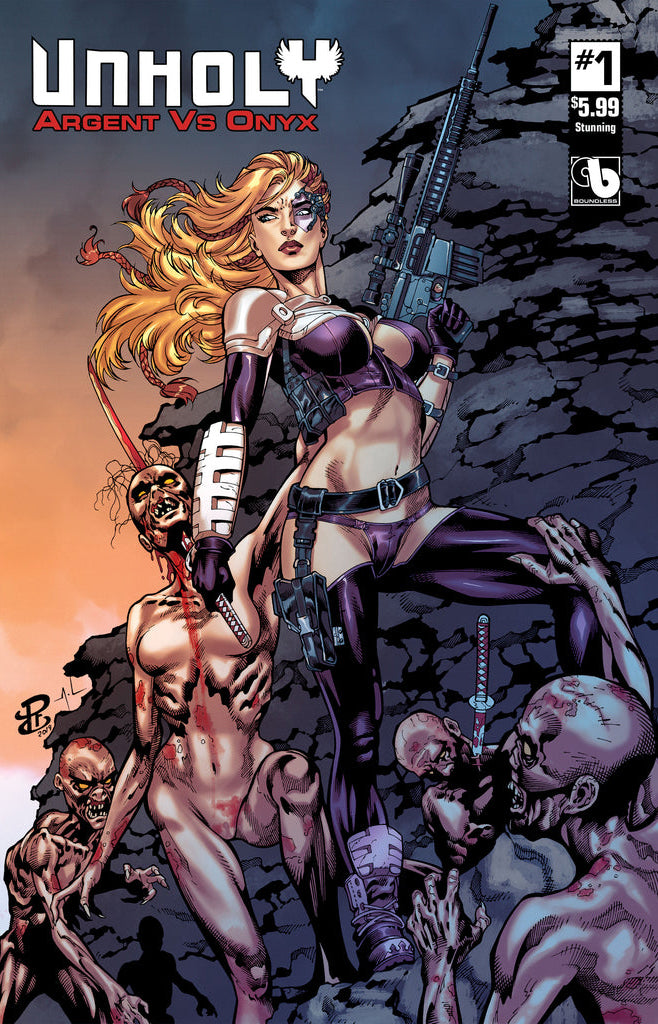 Unholy: Argent vs Onyx #1 Stunning Cover