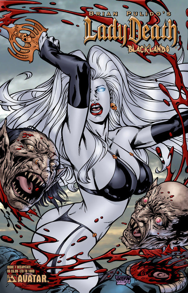 Lady Death: Blacklands #1 Decapitation Cover