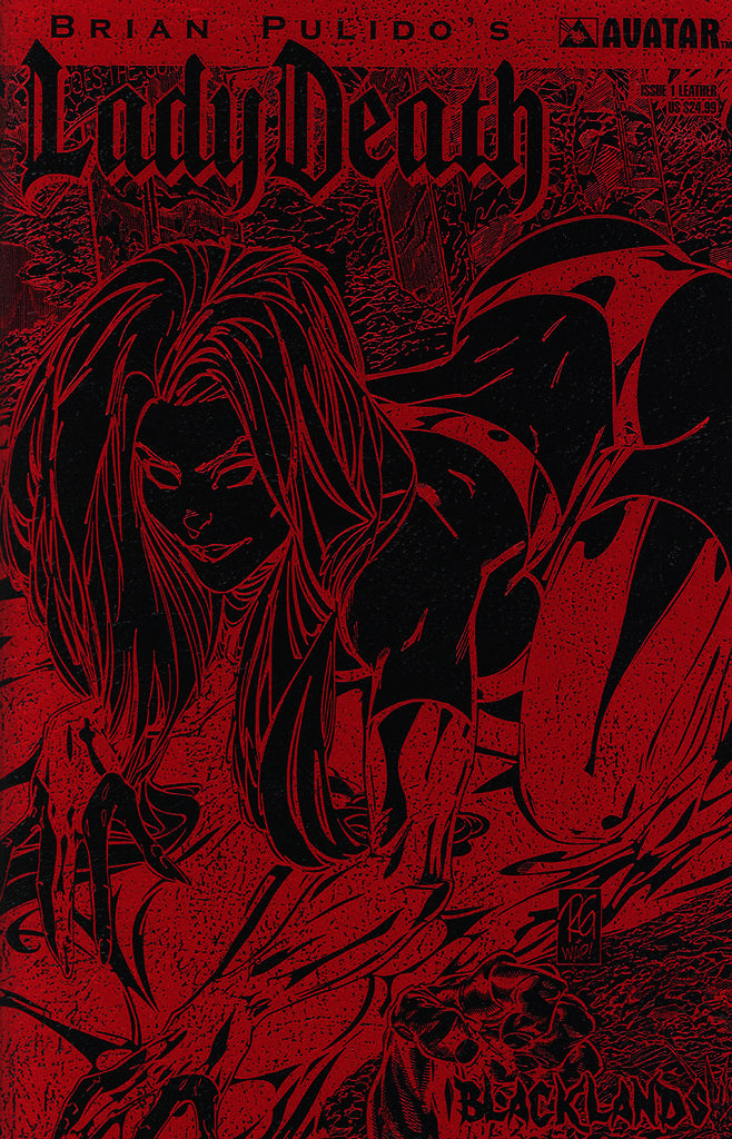Lady Death: Blacklands #1 Leather Cover
