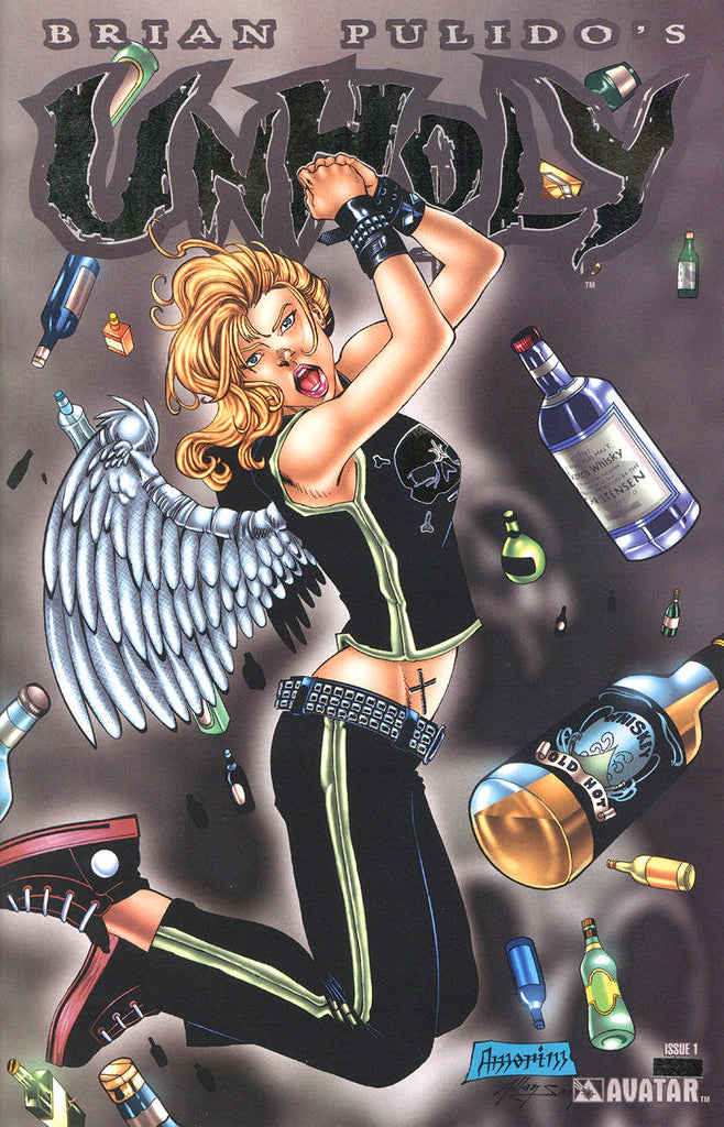 Unholy Issue #1 Platinum Foil