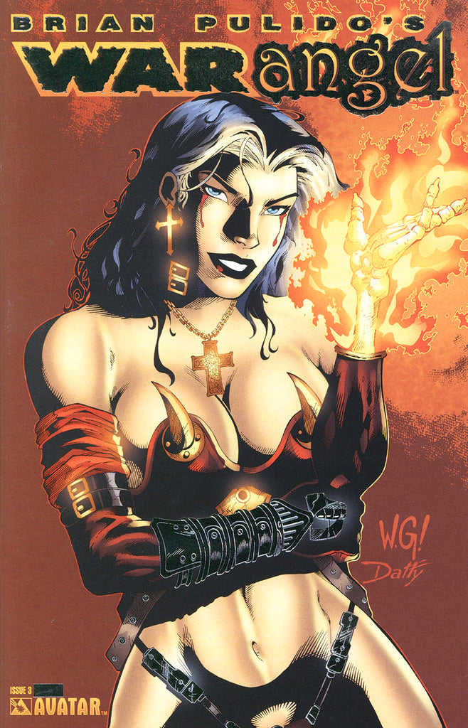 War Angel Issue #3 Platinum Foil Cover