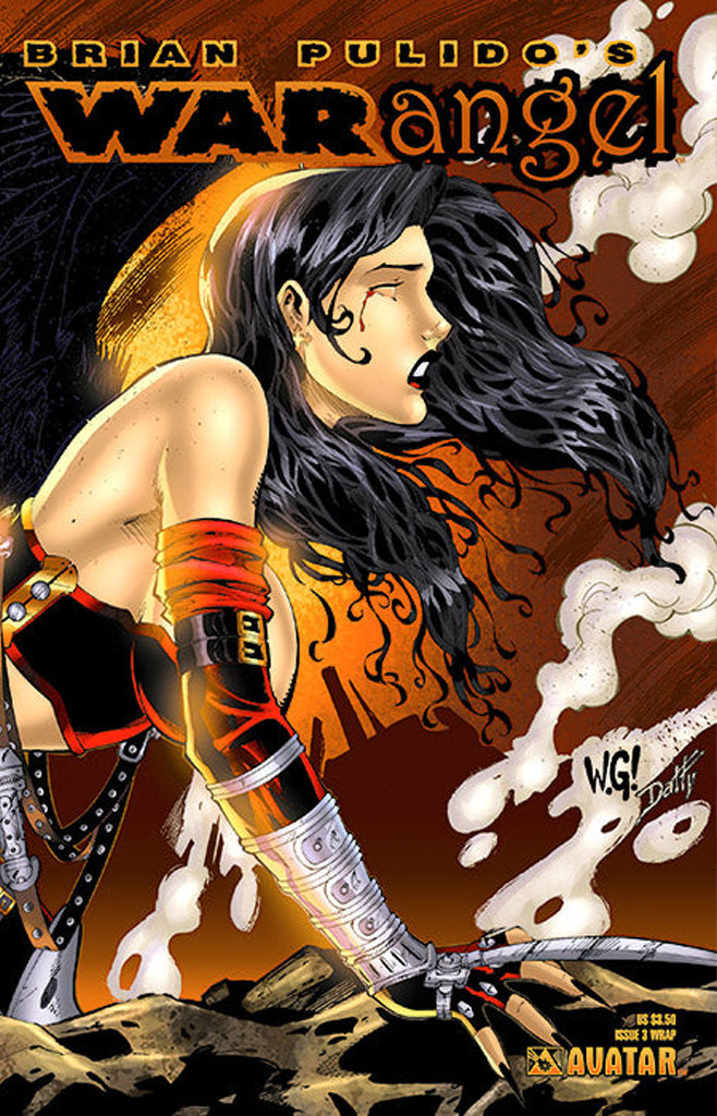 War Angel Issue #3 Wraparound Cover