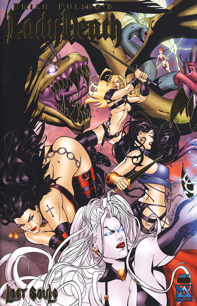 Lady Death: Lost Souls #2 Gold Foil Cover