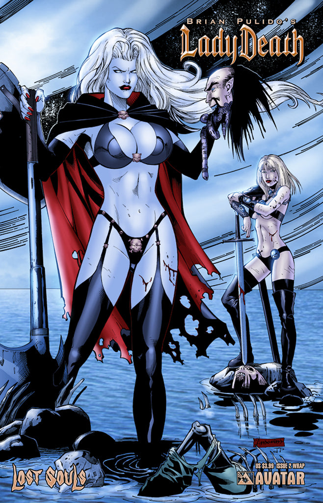 Lady Death: Lost Souls #002 Wrap Cover