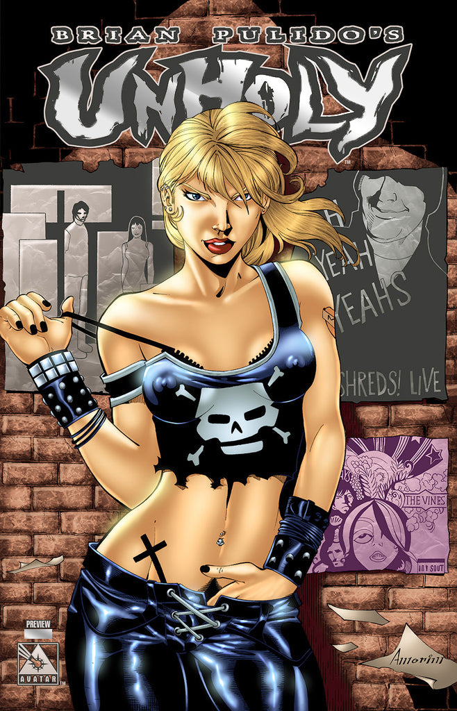 Unholy Preview Platinum Foil Cover