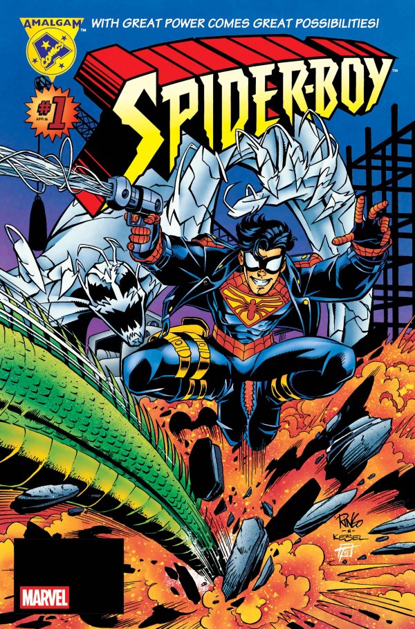 Marvel Comics Marvel/DC: Spider-Boy Team-Up #1 Jose Ladronn Facsimile Edition