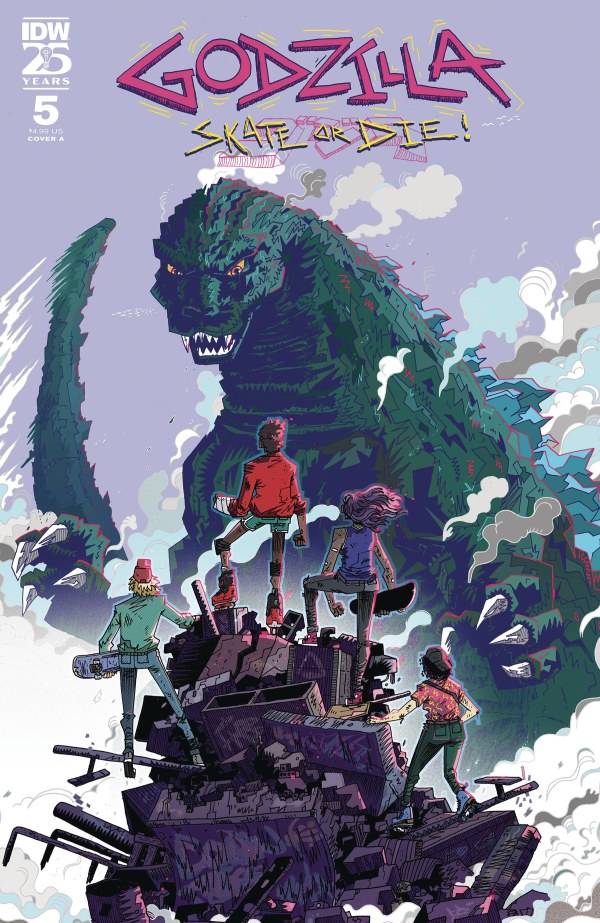 IDW Publishing Godzilla Skate Or Die #5 Louie Joyce